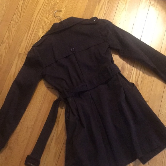 Espresso Brown Grass Collection Trench Coat - Picture 8 of 8